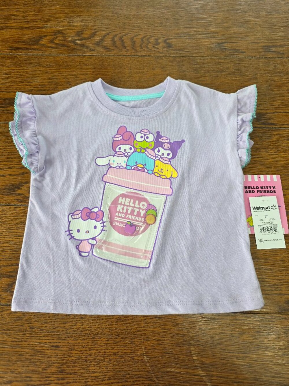 Hello Kitty and Friends Lilac Shirt - Size 2T